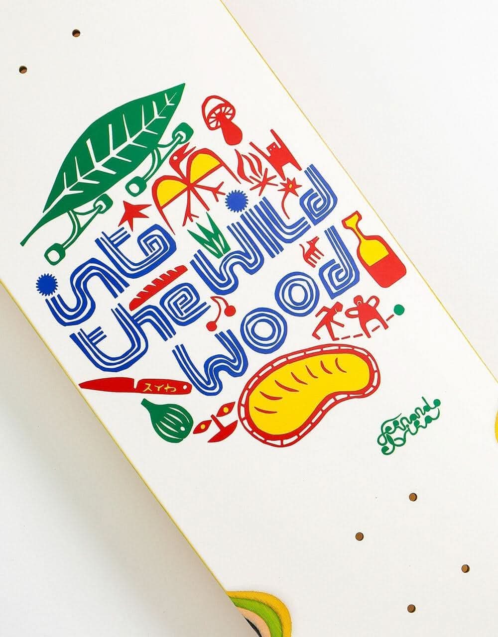 Into the Wild Fernando Elvira 'Slick' Skateboard Deck - 8.63”