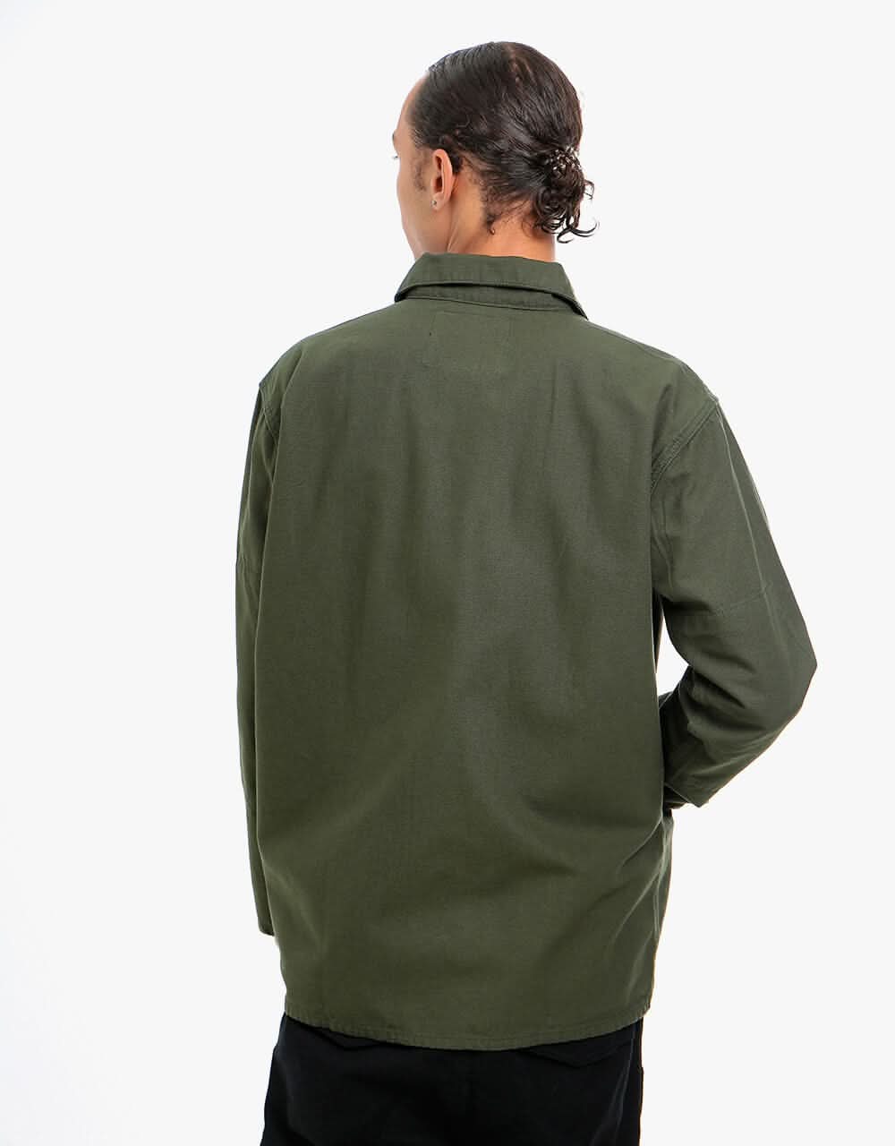 Uskees Lot #3001 L/S Overshirt - Vine Green