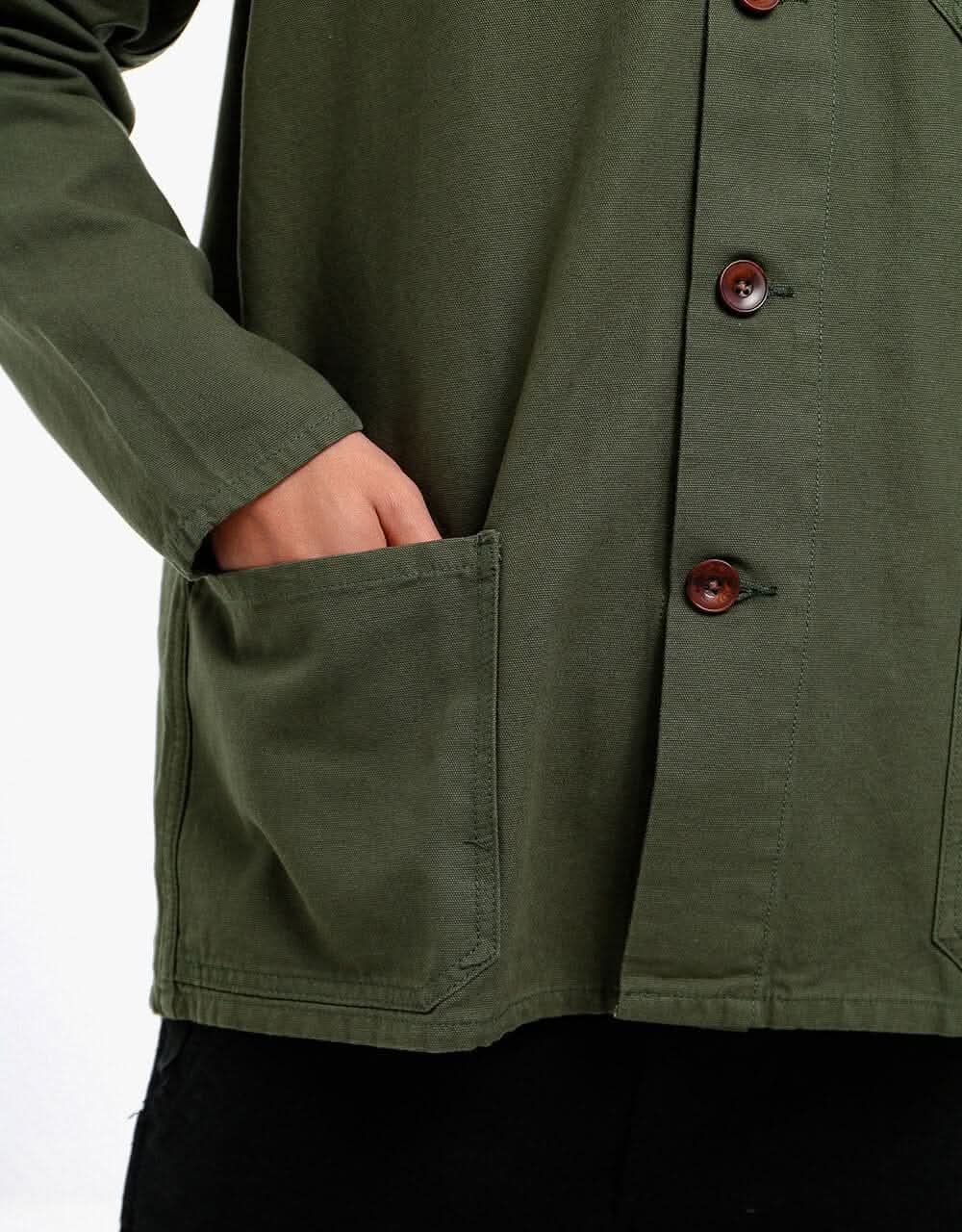 Uskees Lot #3001 L/S Overshirt - Vine Green