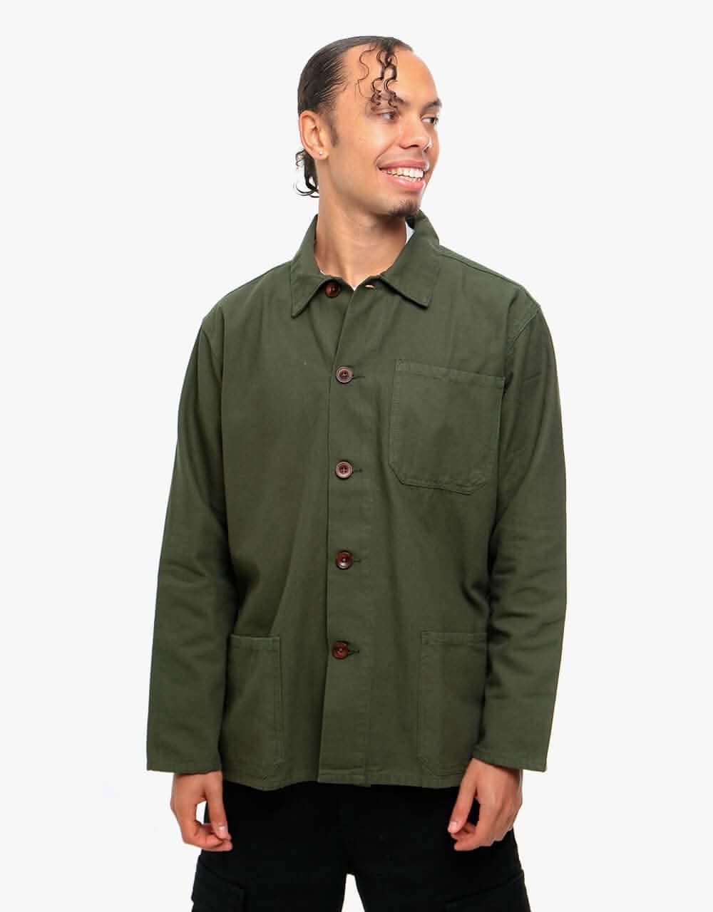 Uskees Lot #3001 L/S Overshirt - Vine Green