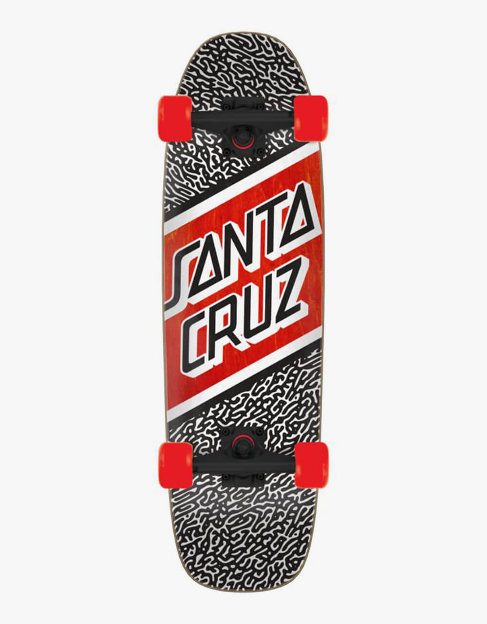 Santa Cruz Amoeba Street Skate Cruiser Skateboard - 8.4" x 29.4"