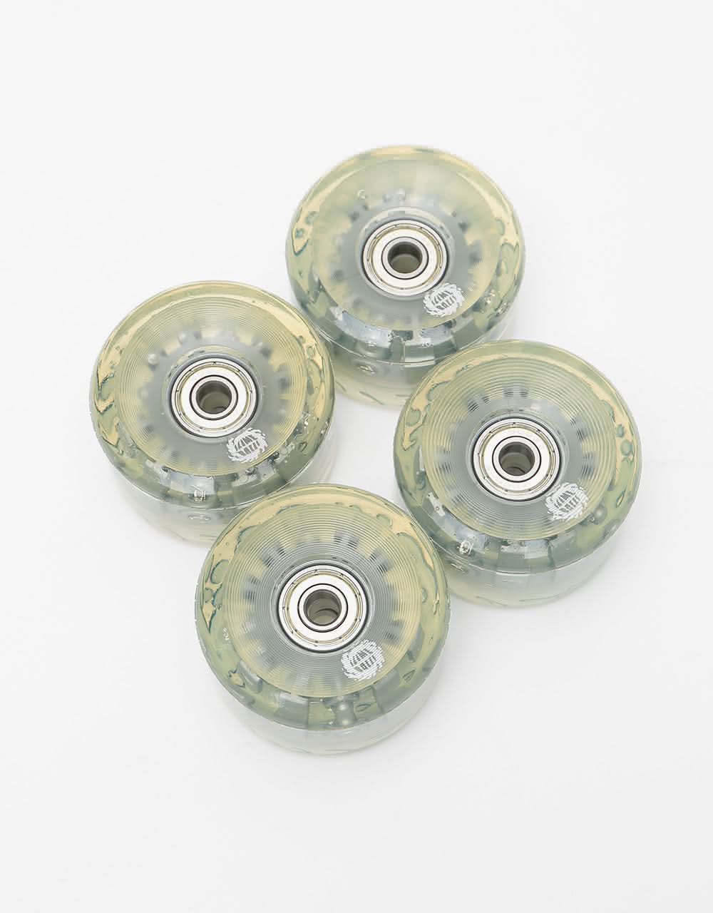 Slime Balls OG Slime Light Up 78a Skateboard Wheel - 60mm (w/ Bearings)