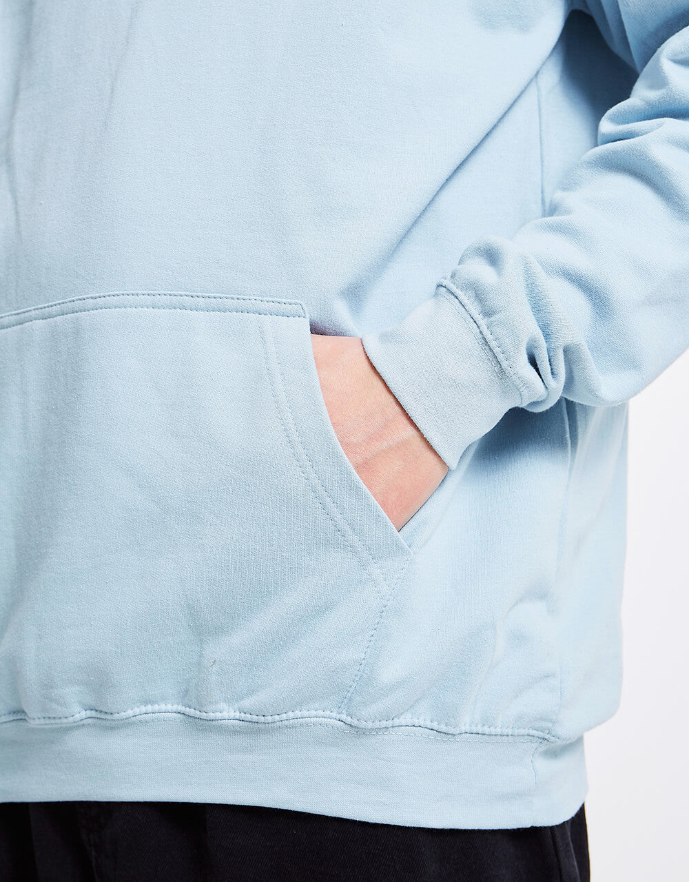 Route One Stay Cold Pullover Hoodie - Sky Blue
