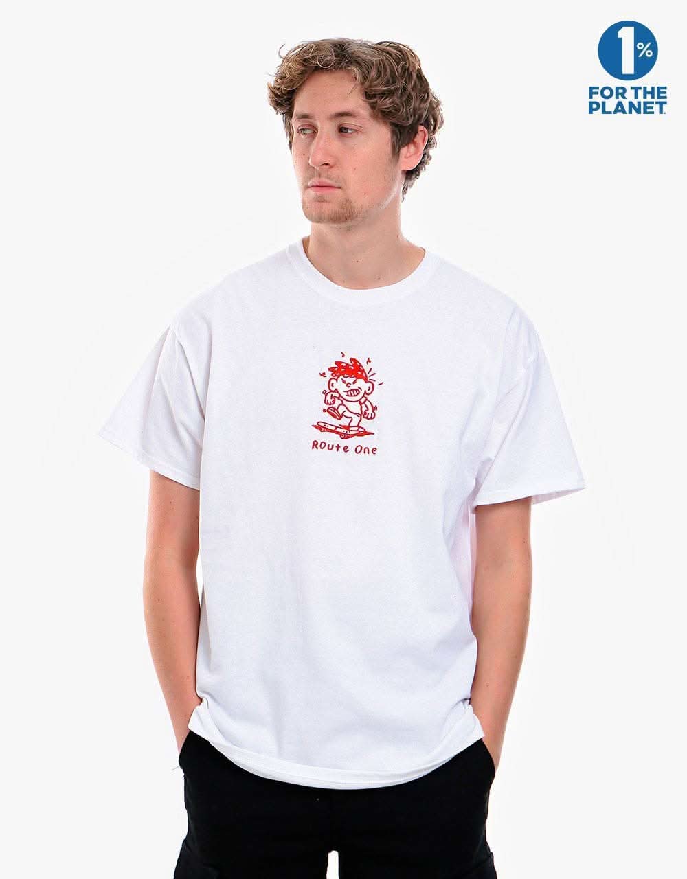Route One Focus T-Shirt - White