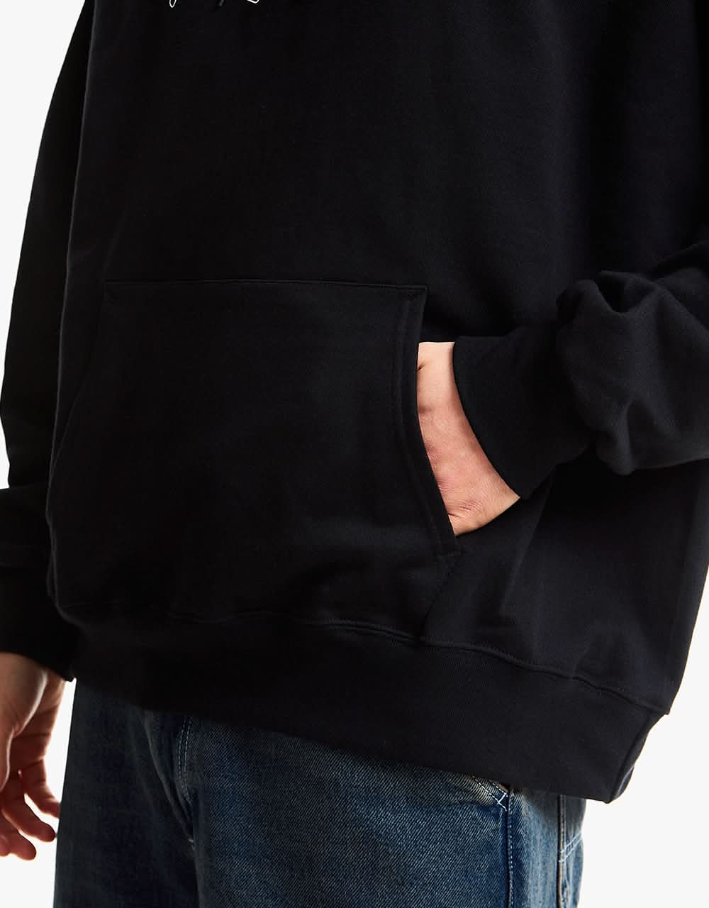 Thrasher Vice Logo Pullover Hoodie - Black