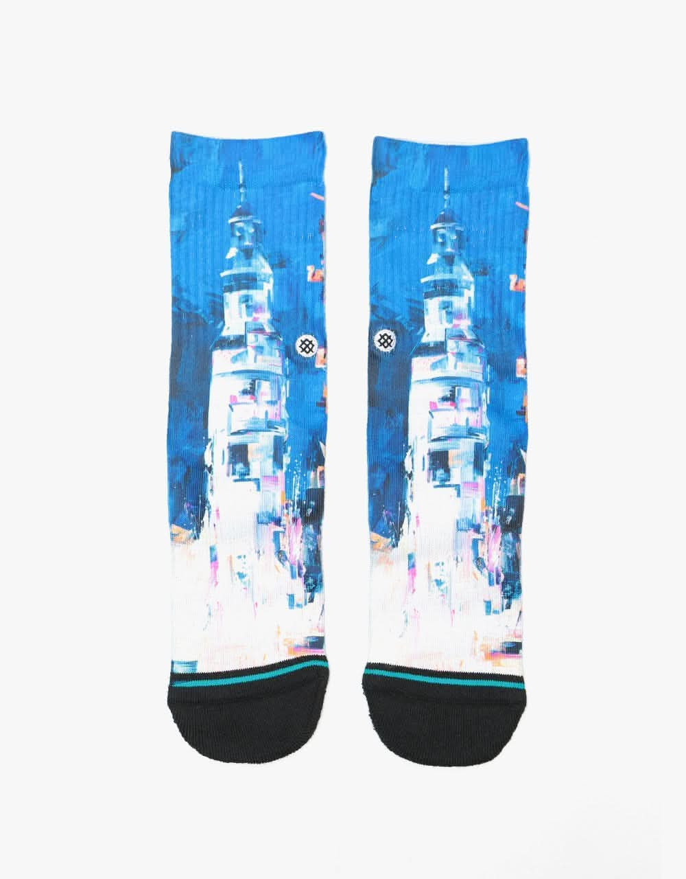 Stance Blasting Off Crew Socks - Black