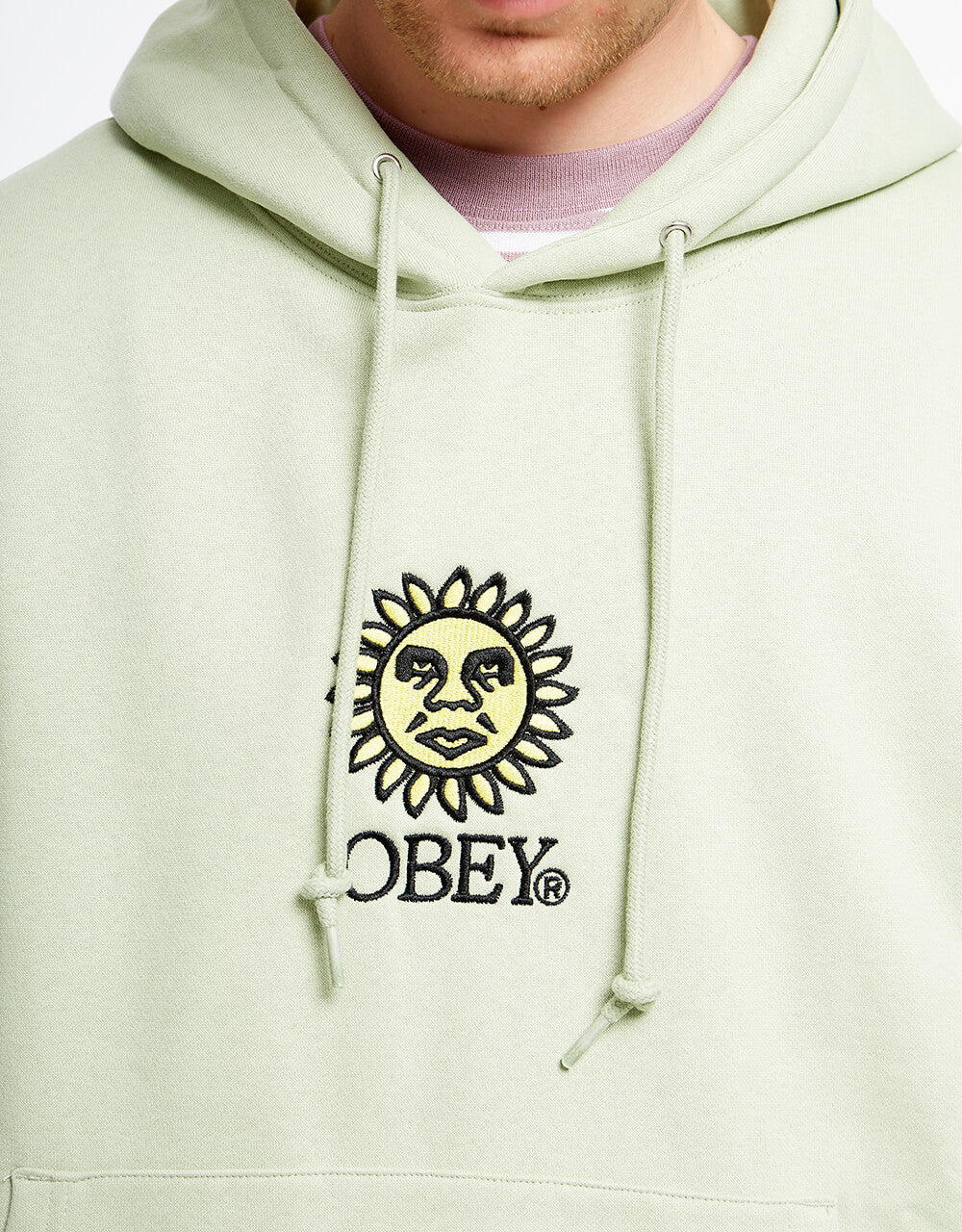 Obey Obey Sunshine Hood - Cucumber