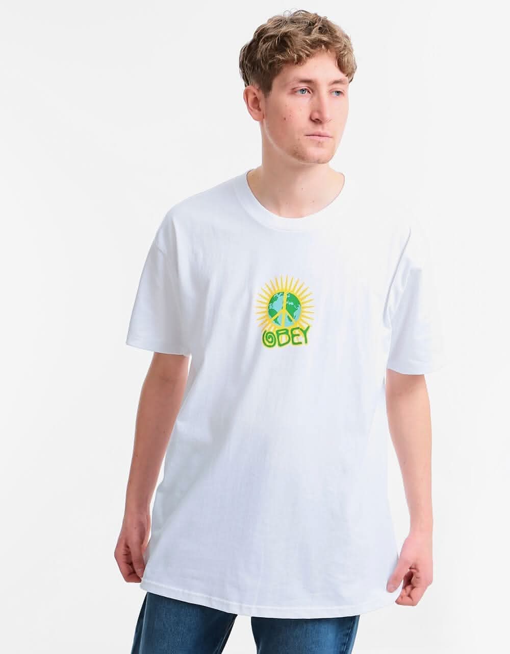 Obey World Paz T-Shirt - White