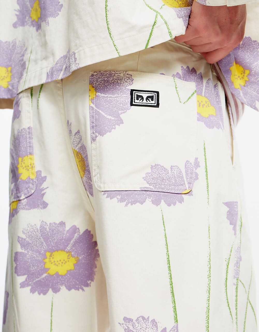 Obey Pollen Pant - Unbleached Multi