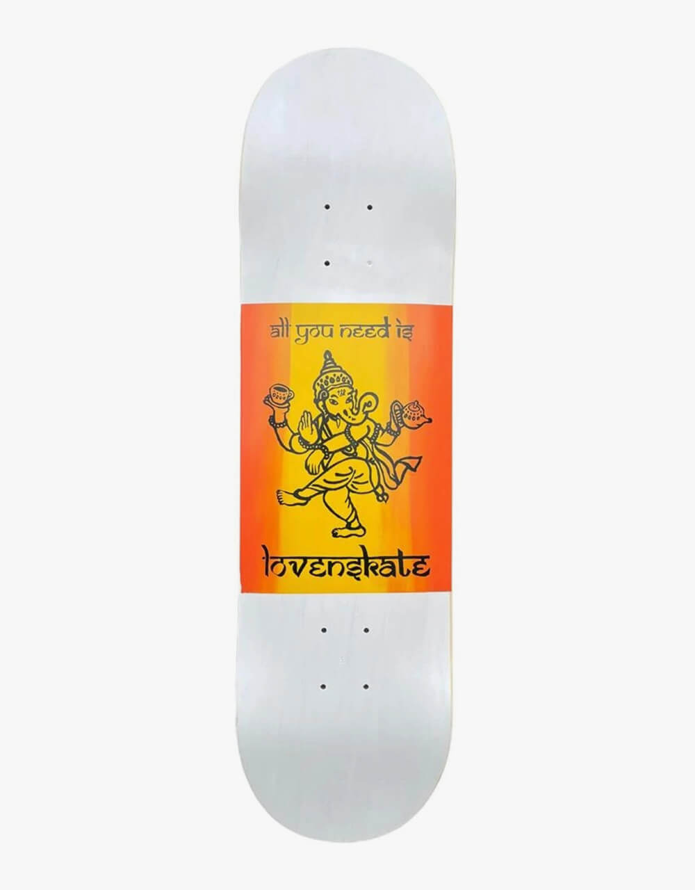 Lovenskate All You Need Is... Skateboard Deck - 8.3"