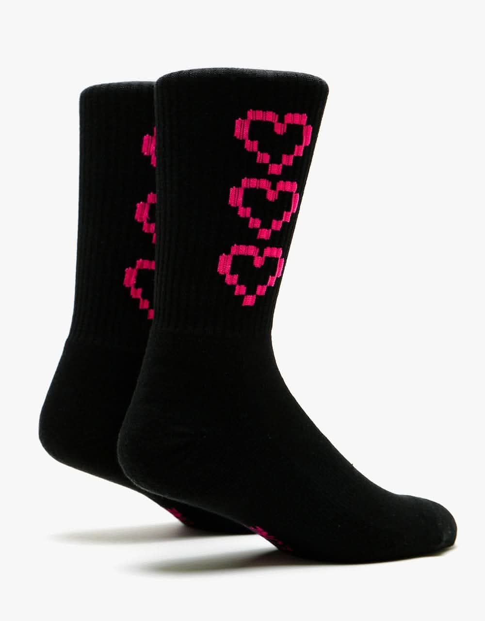 Route One Life Line Socks - Black