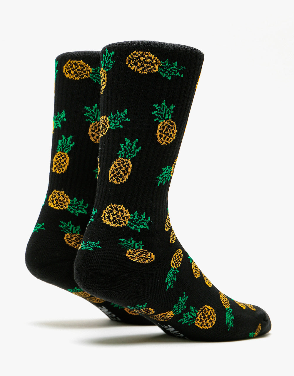 Route One Pineapples Socks - Black