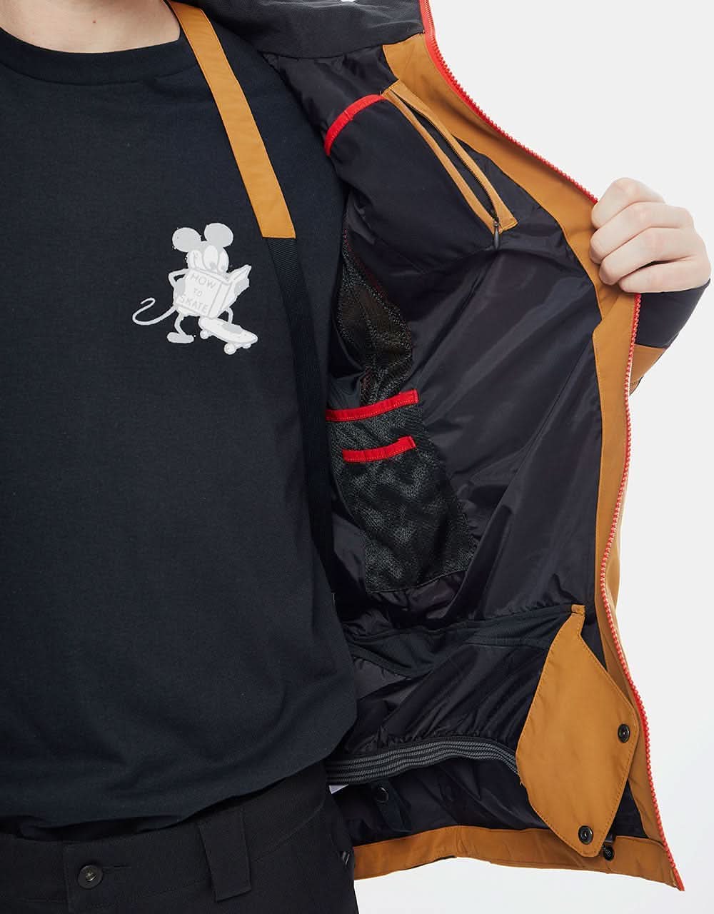 Bonfire linton snowboard jacket top