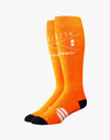 Stinky Refresh Snowboard Socks - Tangarine