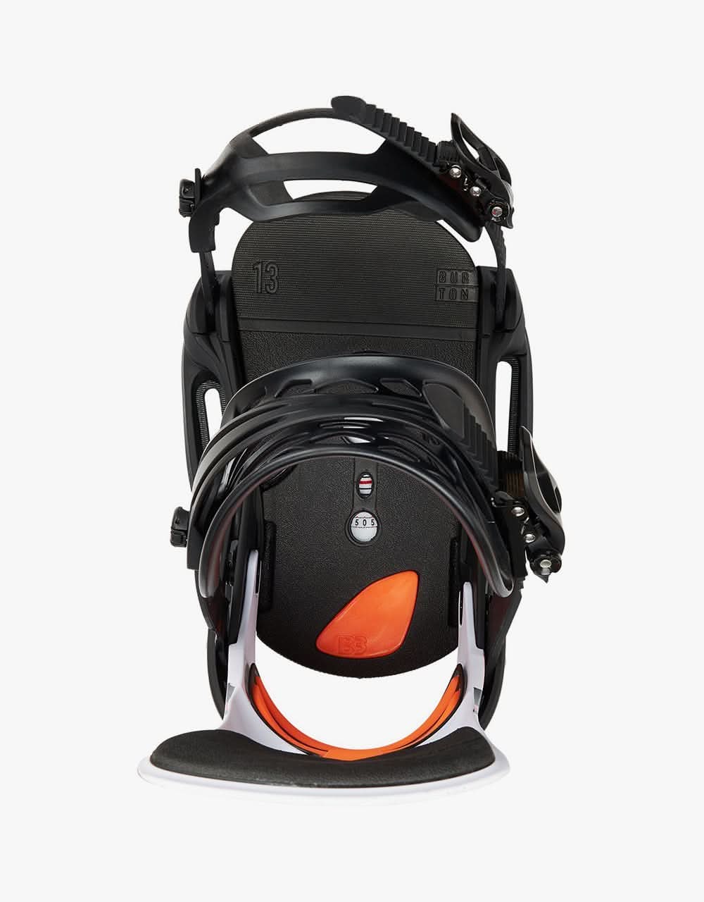 Burton Cartel X EST® Snowboard Bindings - Black/White/Graphic