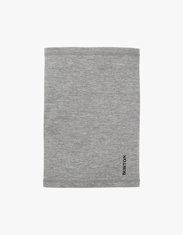 Burton Midweight Neck Warmer - Grey Heather