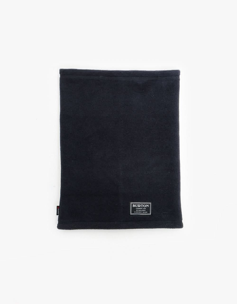 Burton Ember Fleece Neck Warmer - True Black