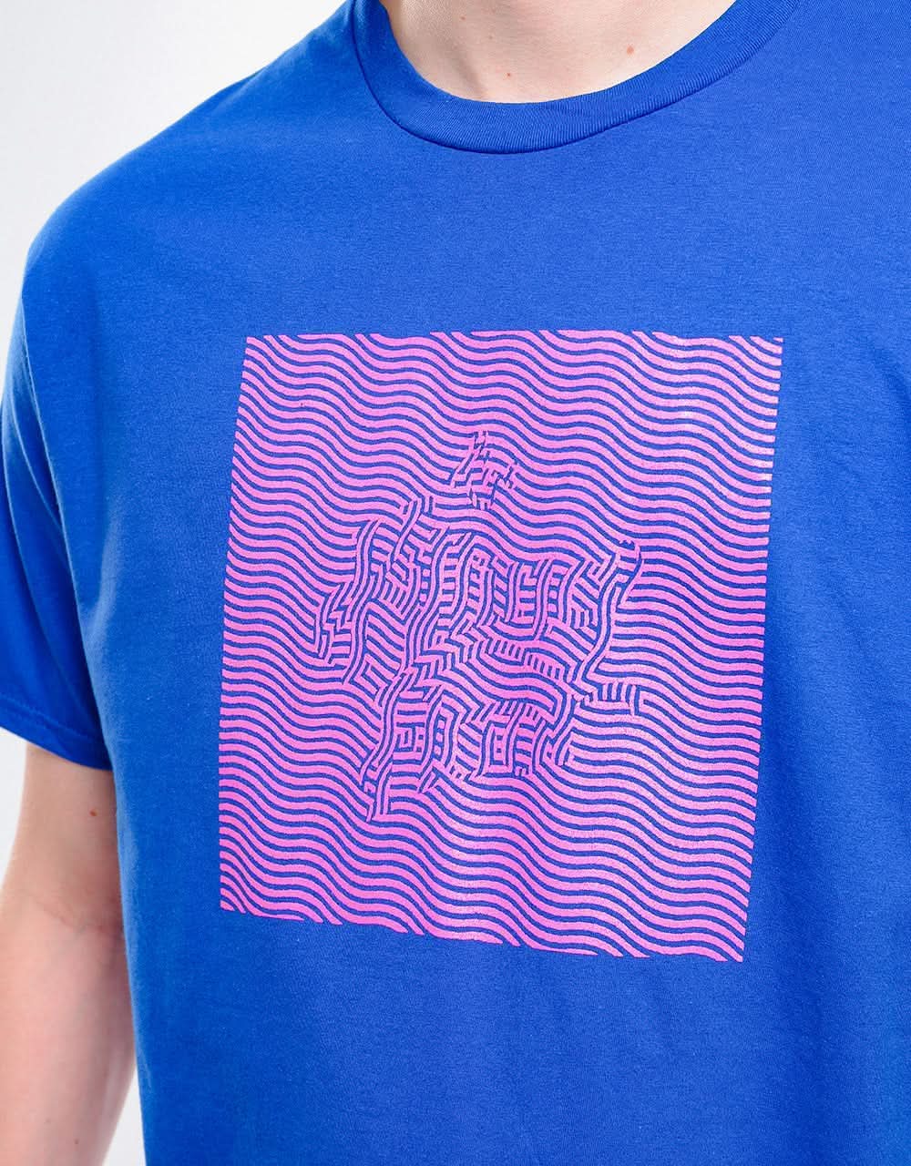 The Killing Floor Wavey T-Shirt - Royal