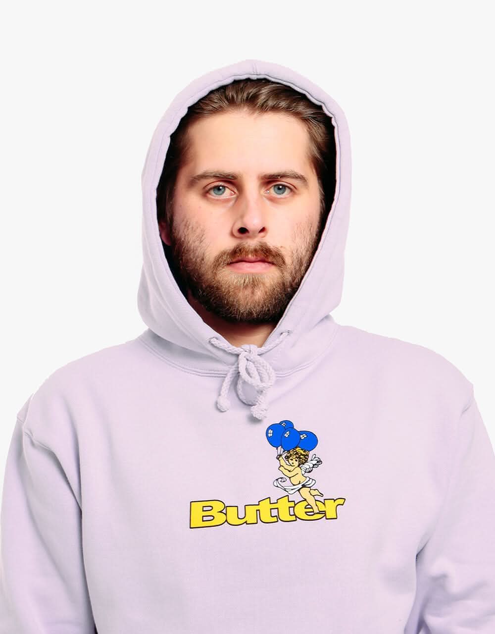 Butter Goods Balloons Logo Pullover Hoodie - Lavender