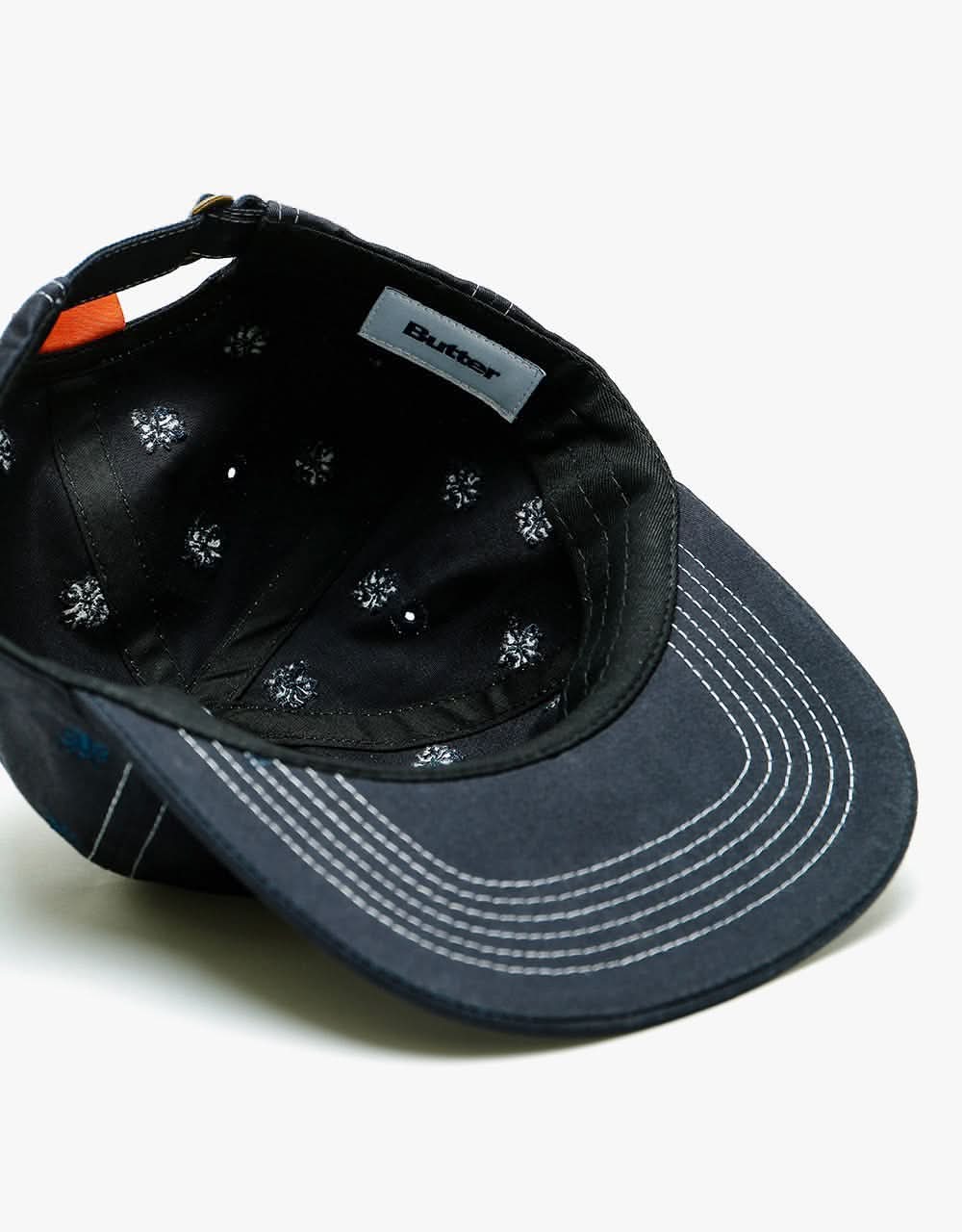 Butter Goods Bug 6 Panel Cap - Navy