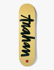 Chocolate Trahan Chunk Name Skateboard Deck - 8.25"