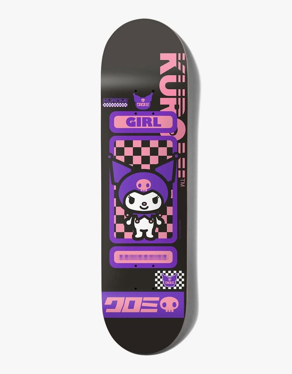 Girl x Sanrio Breana Tokyo Speed Skateboard Deck 8"