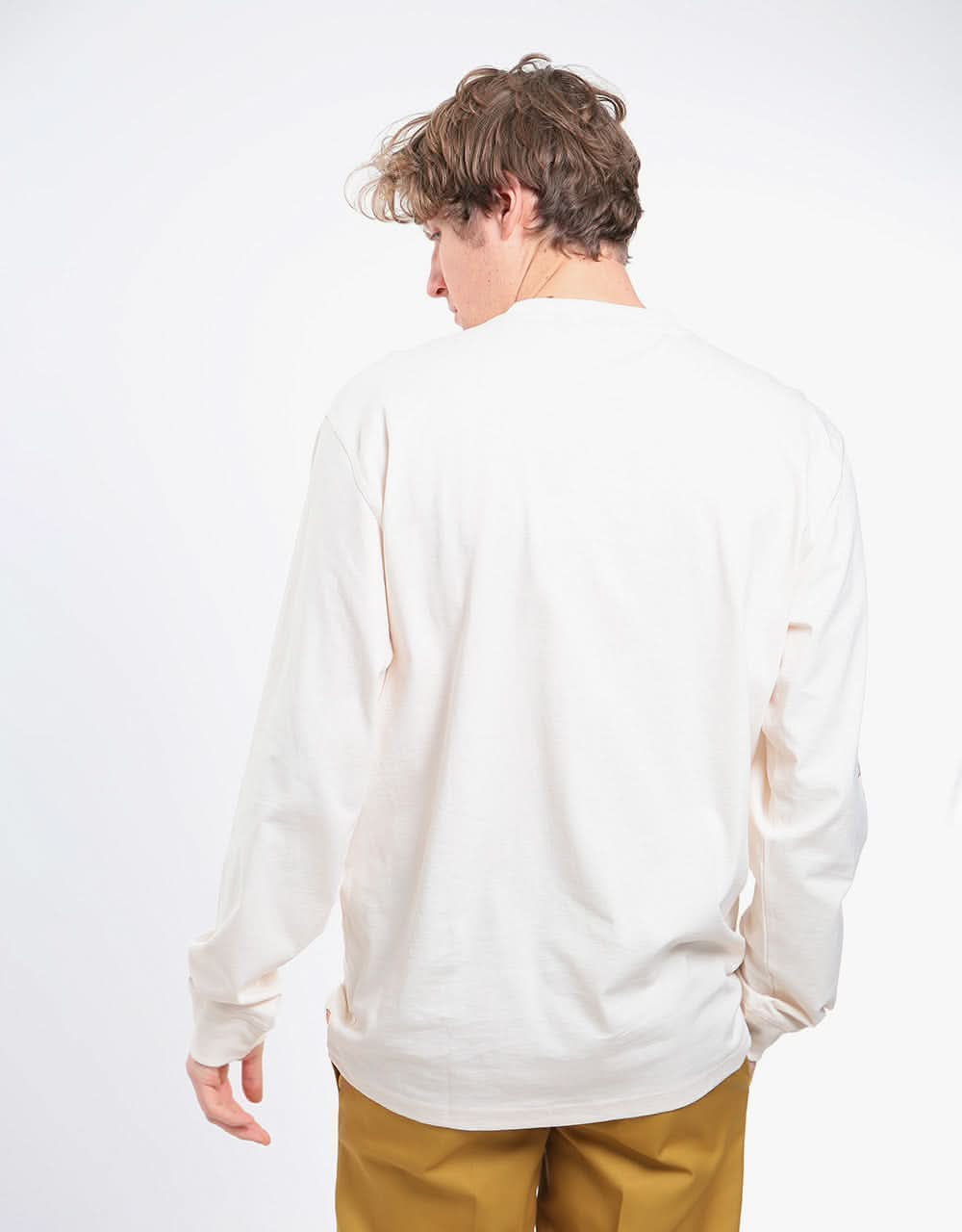Dickies Bettles LS T-Shirt - Ecru