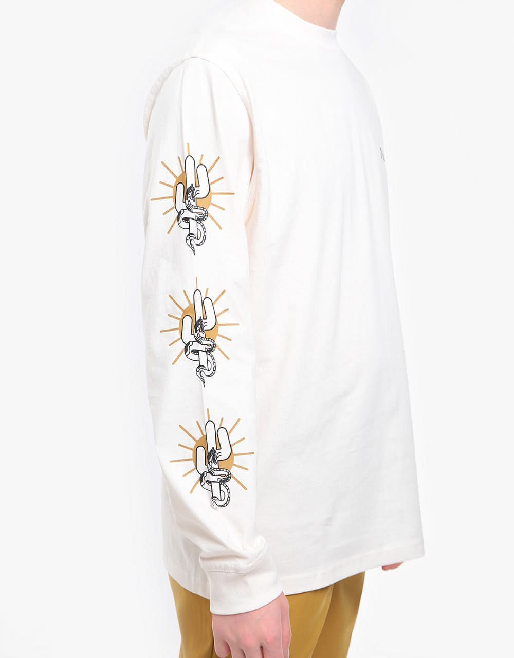 Dickies Bettles LS T-Shirt - Ecru