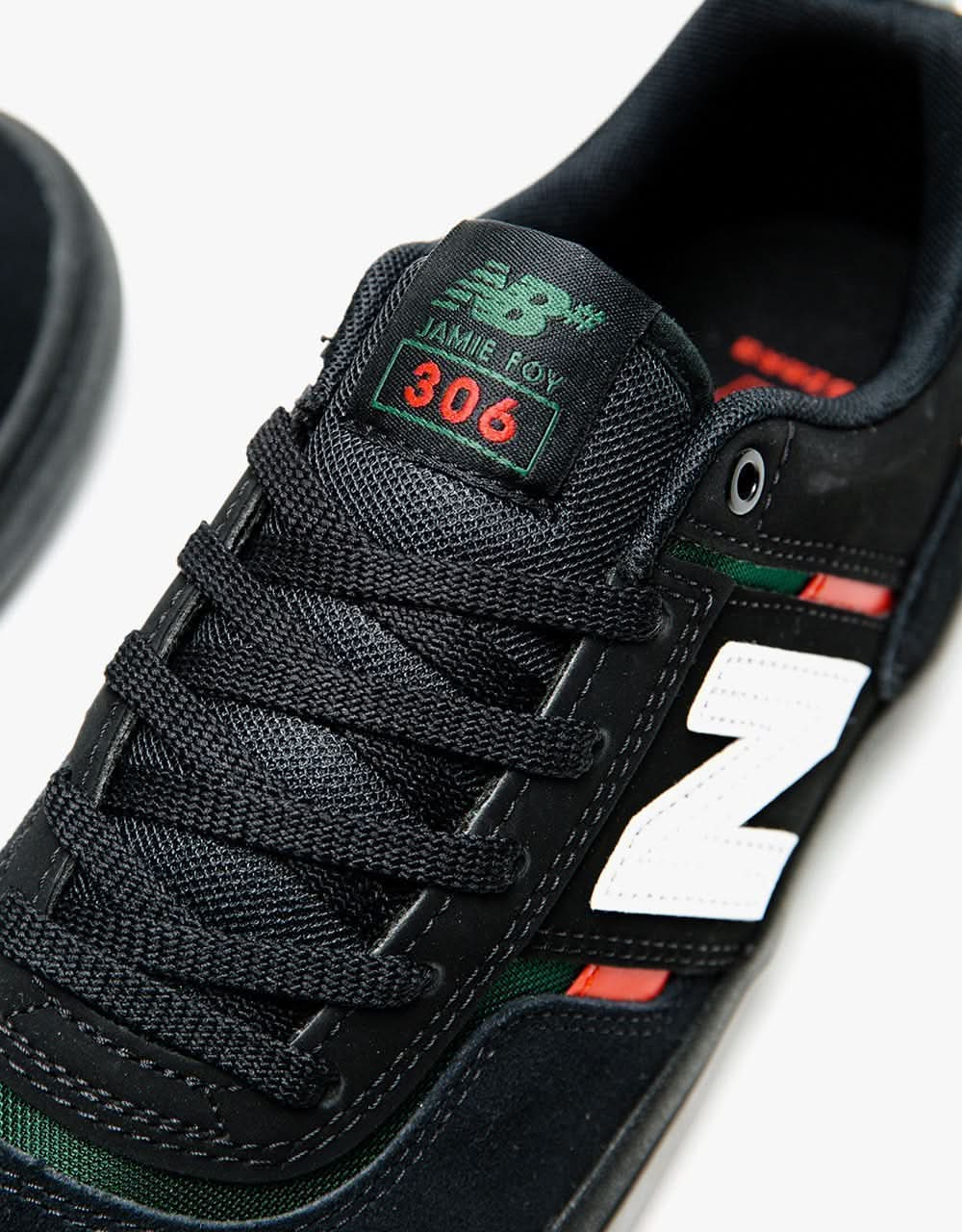 New Balance Numeric 306 Skate Shoes - Black/Black