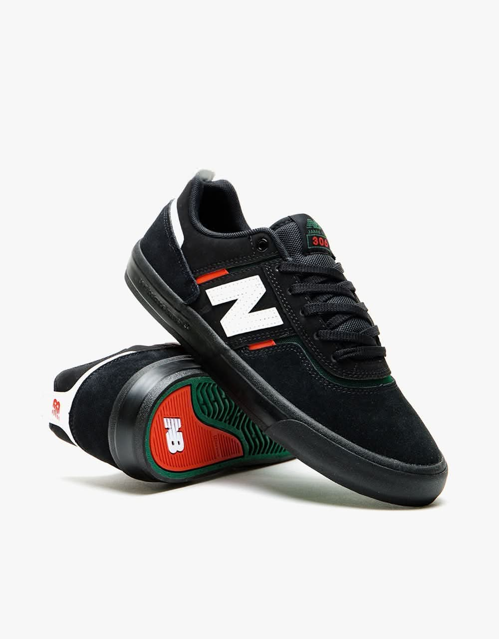 New Balance Numeric 306 Skate Shoes - Black/Black