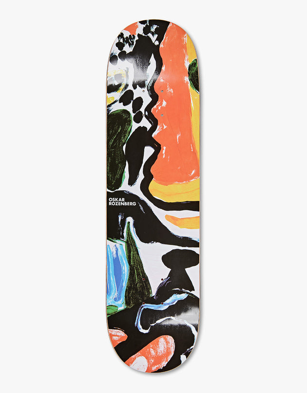 Polar Rozenberg Facescape Skateboard Deck - 8.5"