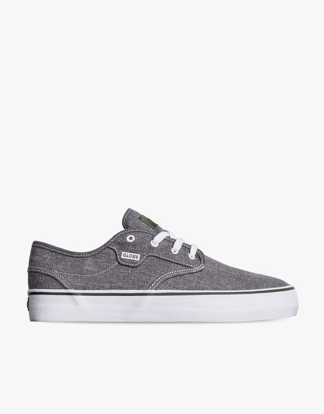 Globe Motley II Skate Shoes - Grey Chambray Rpet