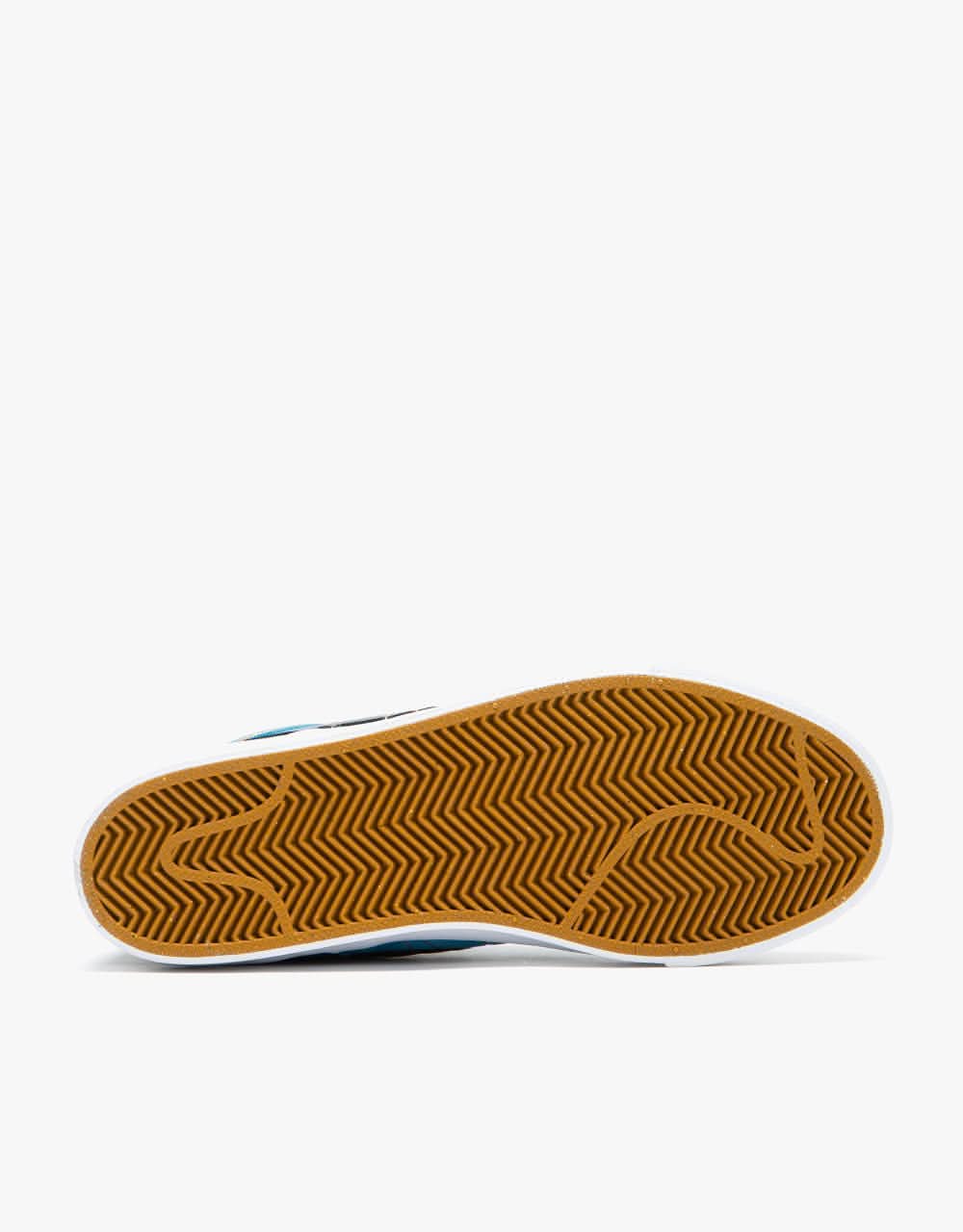 Nike SB Zoom Blazer Mid Premium Skate Shoes - Marina/Black-Pecan-Desert Ochre