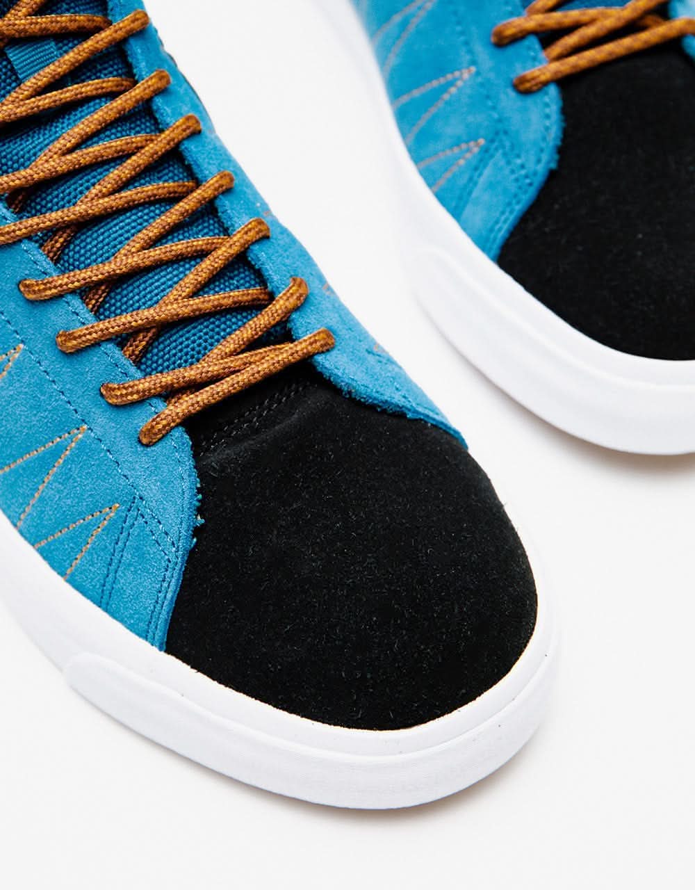 Nike SB Zoom Blazer Mid Premium Skate Shoes - Marina/Black-Pecan-Desert Ochre