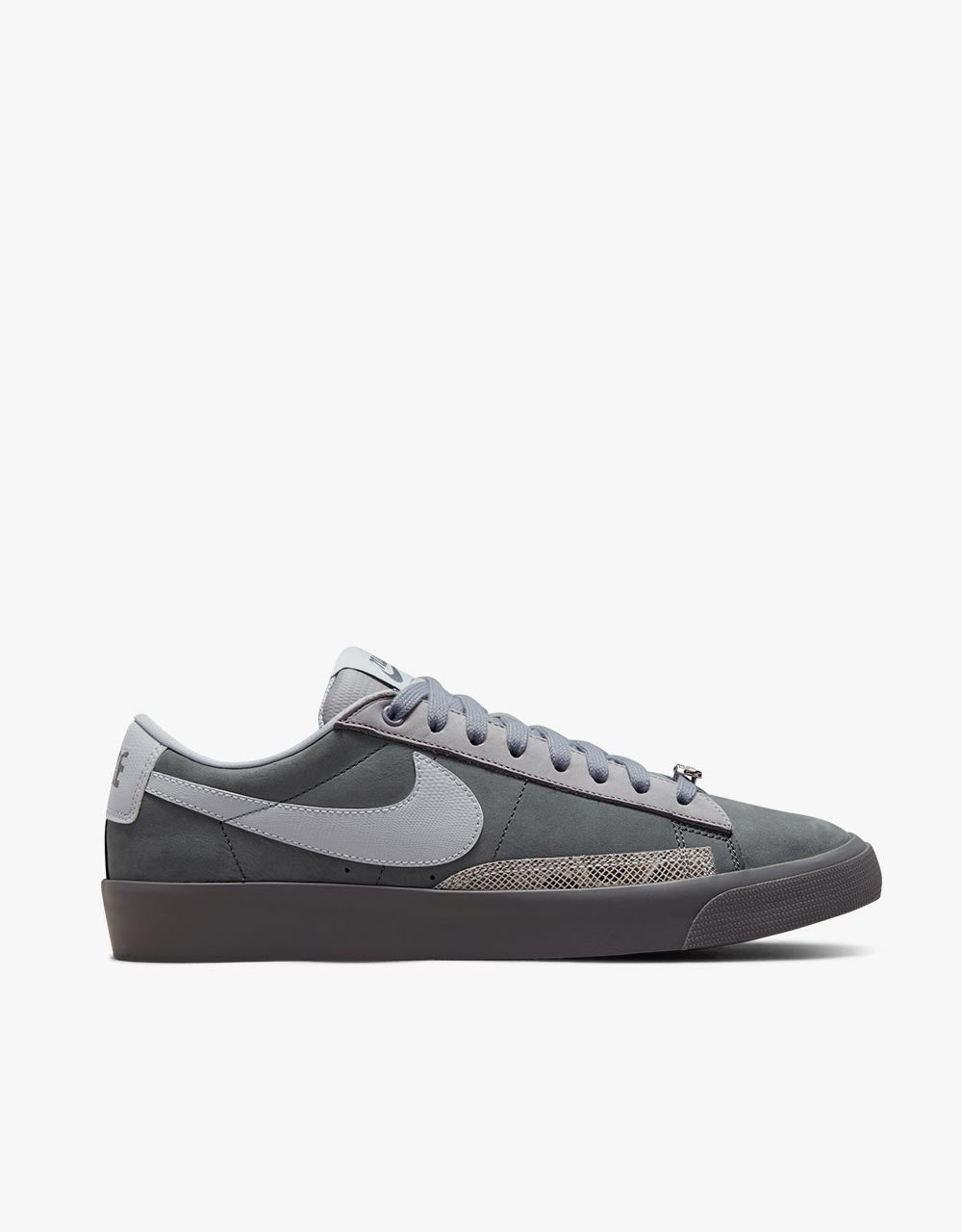 Nike SB x FPAR Zoom Blazer Low QS Skate Shoes - Cool Grey/Wolf Grey