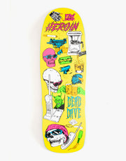 Heroin Dead Dave Video City Skateboard Deck - 10"