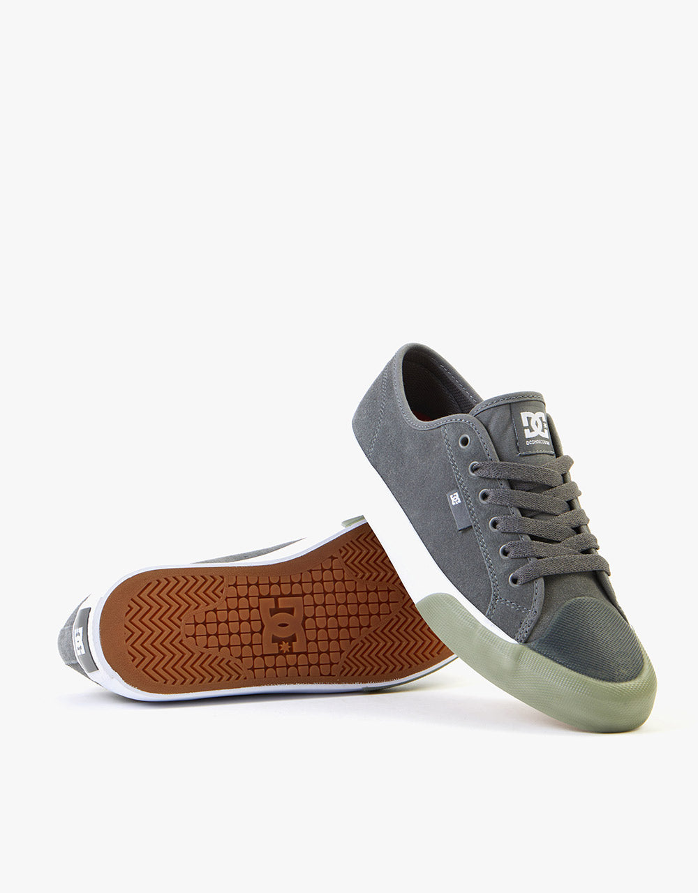 DC Manual RT Skate Shoes - Grey