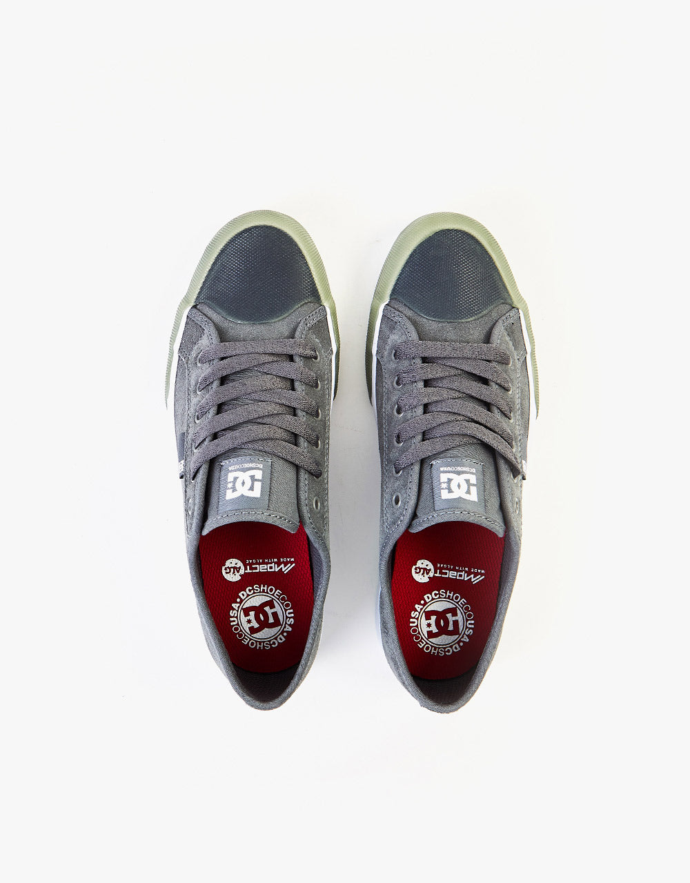 DC Manual RT Skate Shoes - Grey