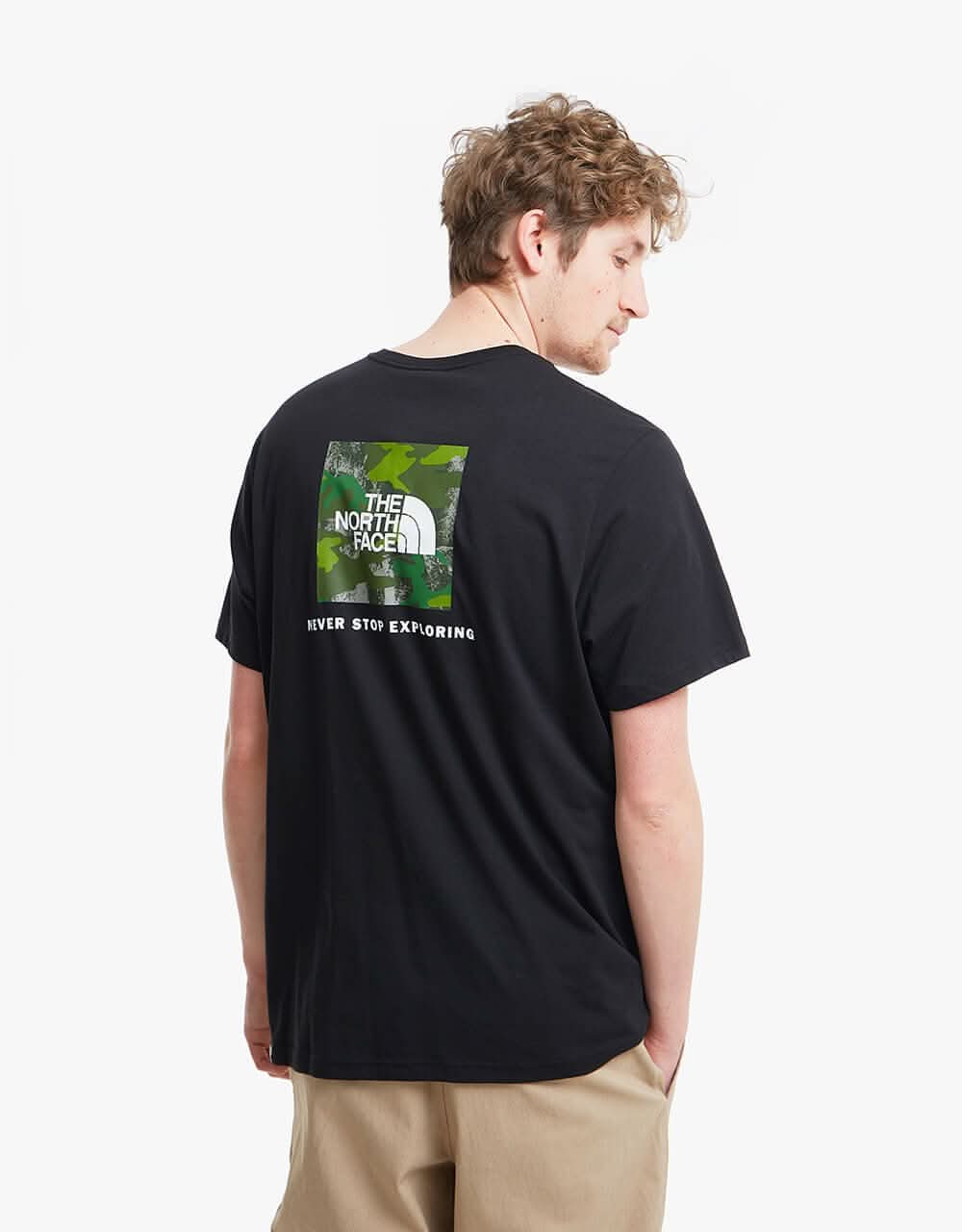 north face camo t shirt