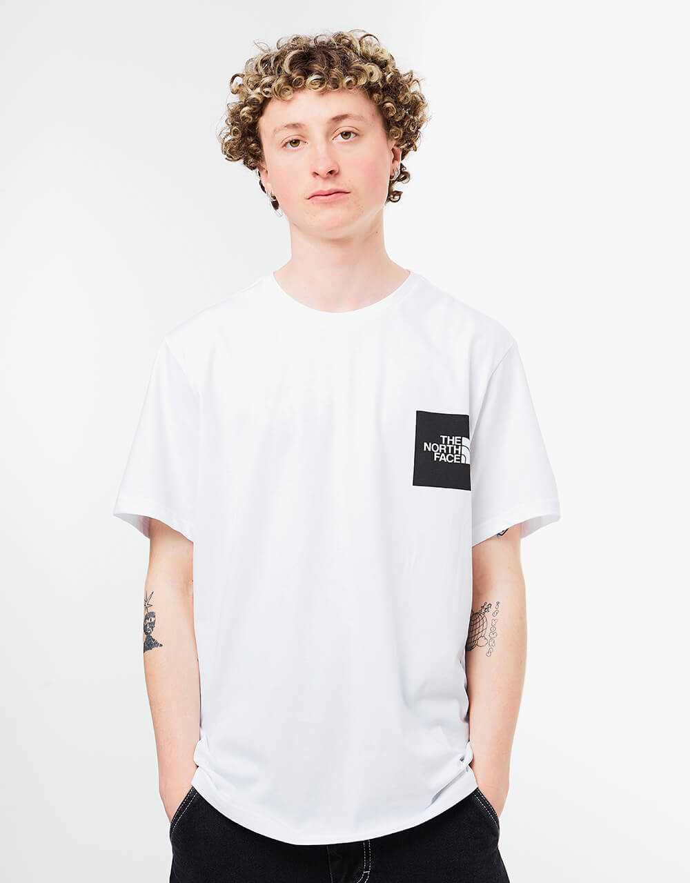 The North Face Black Box Galahm Graphic T-Shirt - TNF White
