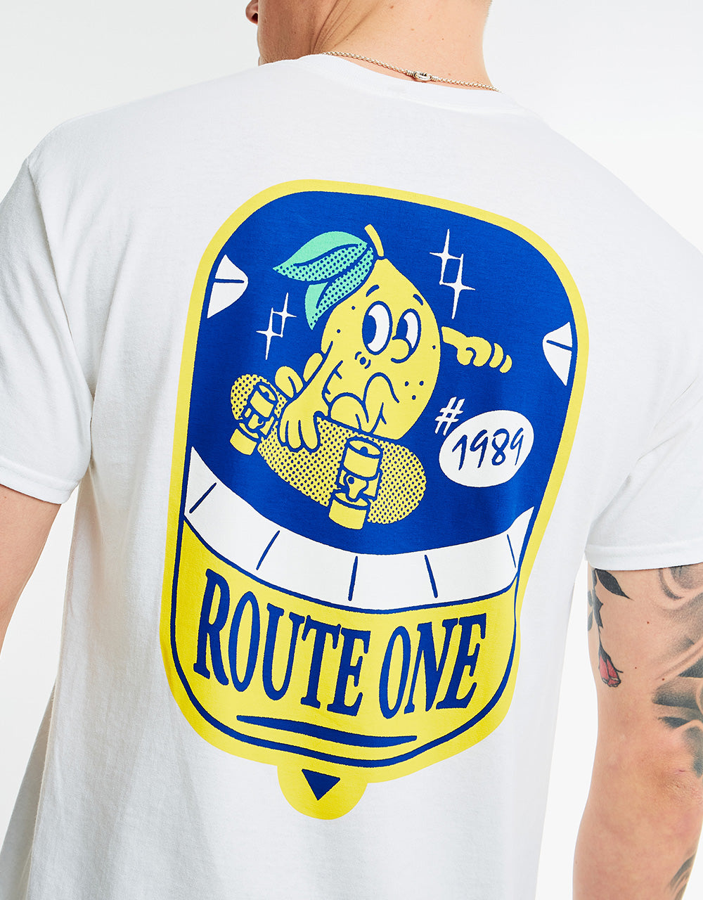 Route One Fruit One T-Shirt - White
