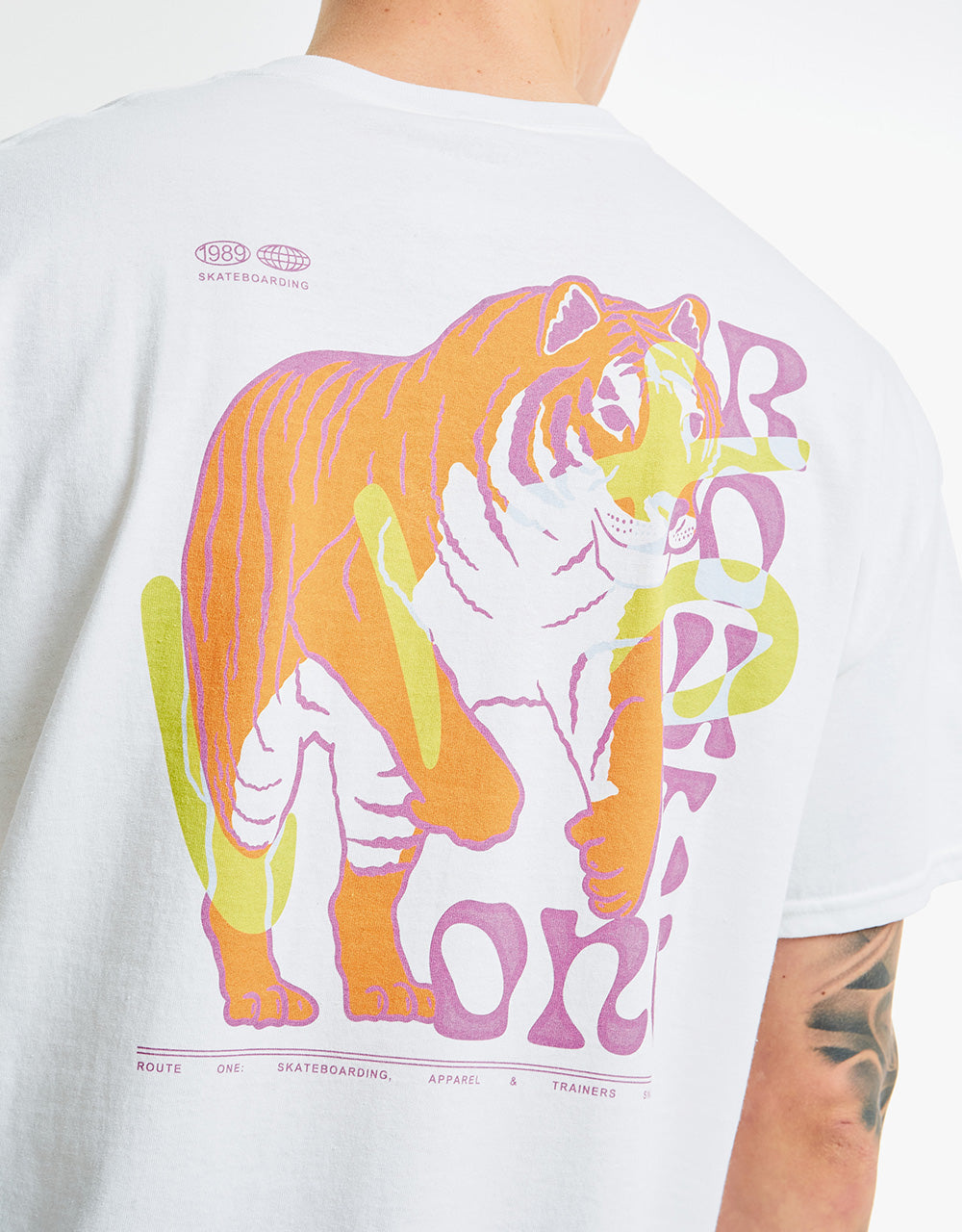 Route One Pounce T-Shirt - White