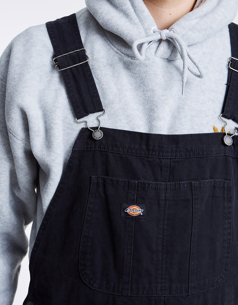 Dickies Duck Canvas Classic Bib - Stone Washed Black – Route One