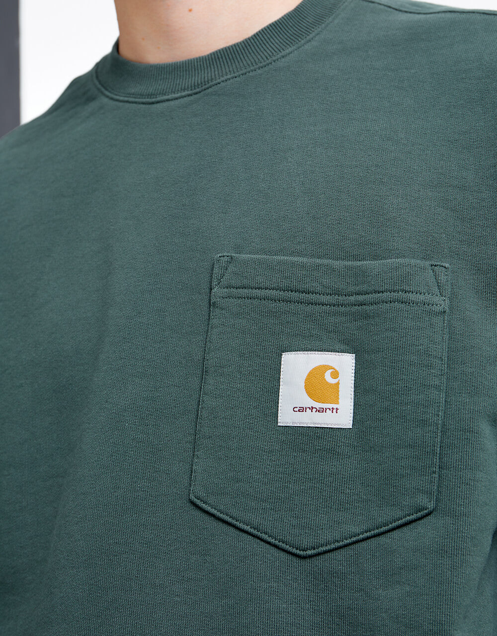 Carhartt WIP Pocket Sweatshirt - Hemlock Green