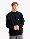 Carhartt WIP Pocket Sweatshirt - Black