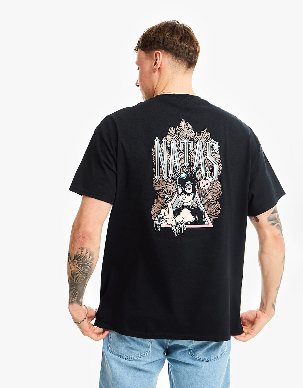 StrangeLove Natas Catwoman T-Shirt - Black