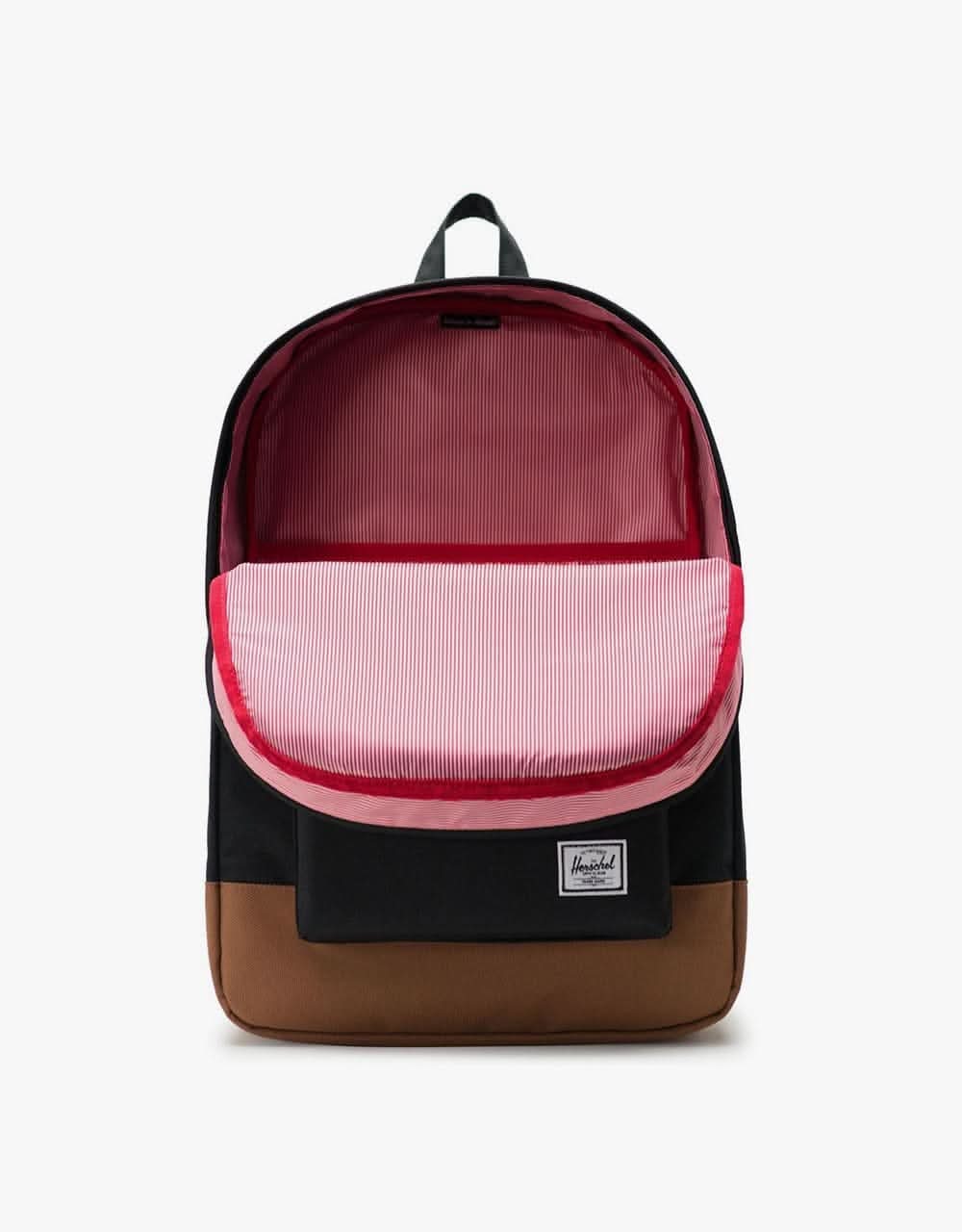 Herschel Supply Co. Heritage Backpack Black/Saddle Brown