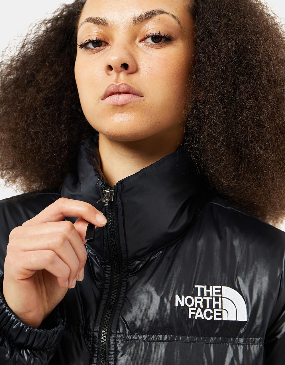 The North Face Womens Nuptse Short Jacket - TNF Black