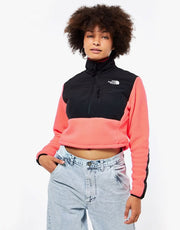 The North Face Womens Crop Denali - Brilliant Coral