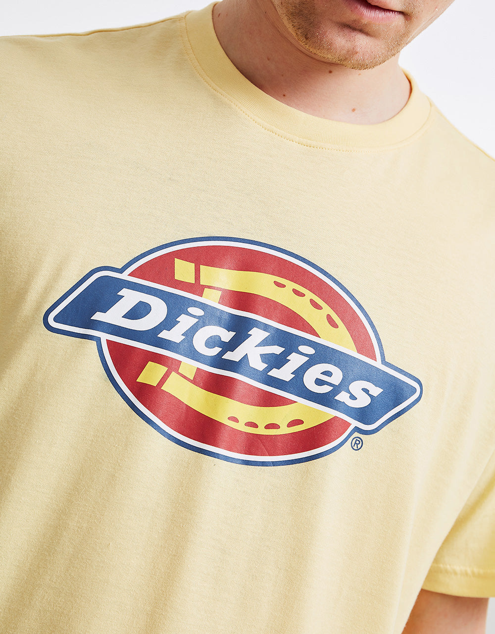 Dickies Icon Logo T-Shirt - Pale Banana